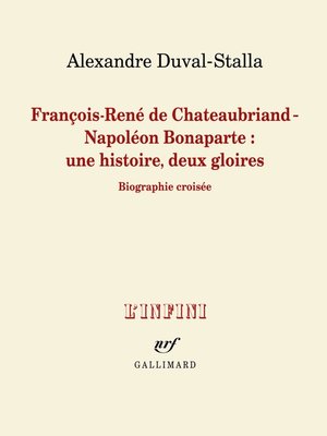 cover image of François-René de Chateaubriand--Napoléon Bonaparte